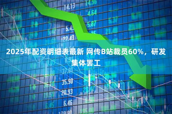 2025年配资明细表最新 网传B站裁员60%，研发集体罢工