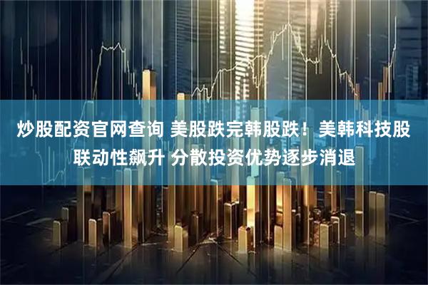 炒股配资官网查询 美股跌完韩股跌!美韩科技股联动性飙升 分散投资优势逐步消退